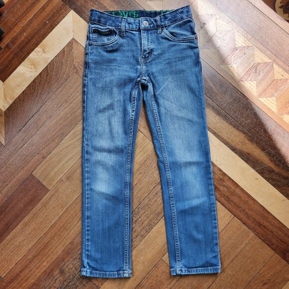 Levi's 511 Boys Straight Fit Jeans Size 10 Regular - Picture 4 of 14